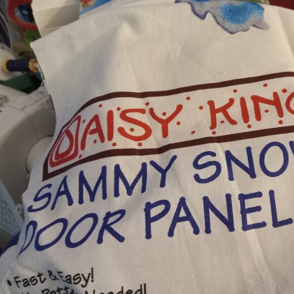 Sammy snowman door panel to sew Just in time for the Holidays! - Picture 2 of 3